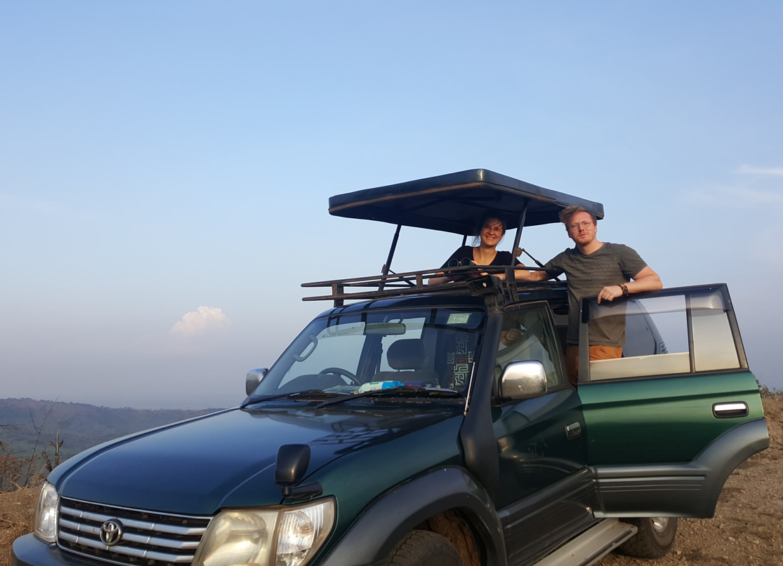 4x4 land cruiser jeep-self driving in uganda